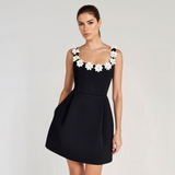 Liora Pearl Blossom Mini Dress