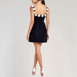 Liora Pearl Blossom Mini Dress