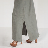 Sleeveless Linen Summer Maxi Dress